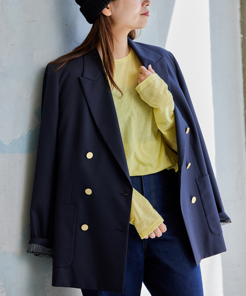 JOURNAL STANDARD（ジャーナルスタンダード）の「《追加3》クルーネックシアーロングTシャツ（Tシャツ/カットソー・レディース・ホワイト/ブラック/ピンク/イエロー・FREE）」の3枚目の写真