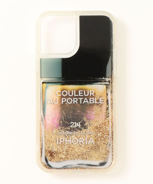 【セール】【IPHORIA アイフォリア】 アイフォンケース iPhone 12/12 Pro対応 Liquid Case for Apple iPhone 12/12 Pro - Nailpolish Couleur Au Portable collection（スマホケース/カバー）｜IO（イオ）（イオ）