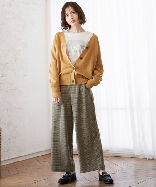 ikka(イッカ)の「サイドベルトワイドパンツ(その他パンツ・レディース・ブラック/その他1/ベージュ・M/S/L)」の21枚目の写真