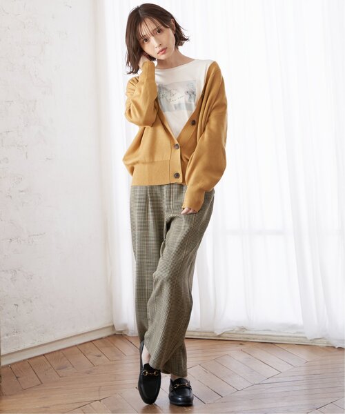 ikka(イッカ)の「サイドベルトワイドパンツ(その他パンツ・レディース・ブラック/その他1/ベージュ・M/S/L)」の22枚目の写真