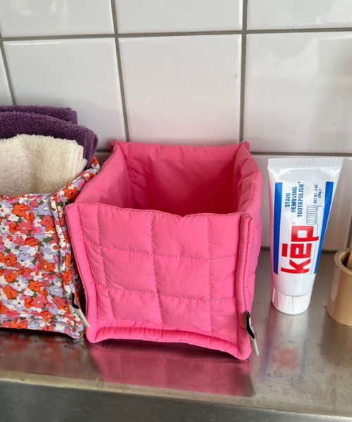 Me%（ミィパーセント）の「パフィーBOXケース S  973066（その他雑貨・レディース・ブラック/ピンク/グリーン/その他・FREE）」の4枚目の写真