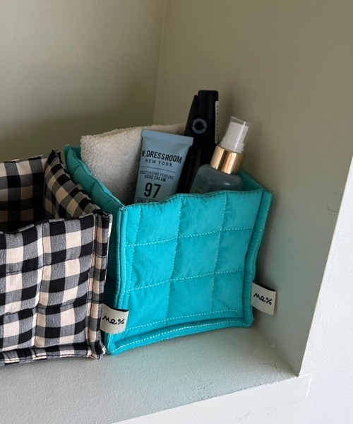 Me%（ミィパーセント）の「パフィーBOXケース S  973066（その他雑貨・レディース・ブラック/ピンク/グリーン/その他・FREE）」の3枚目の写真