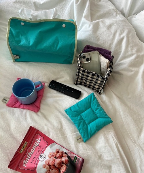 Me%（ミィパーセント）の「パフィーBOXケース S  973066（その他雑貨・レディース・ブラック/ピンク/グリーン/その他・FREE）」の12枚目の写真