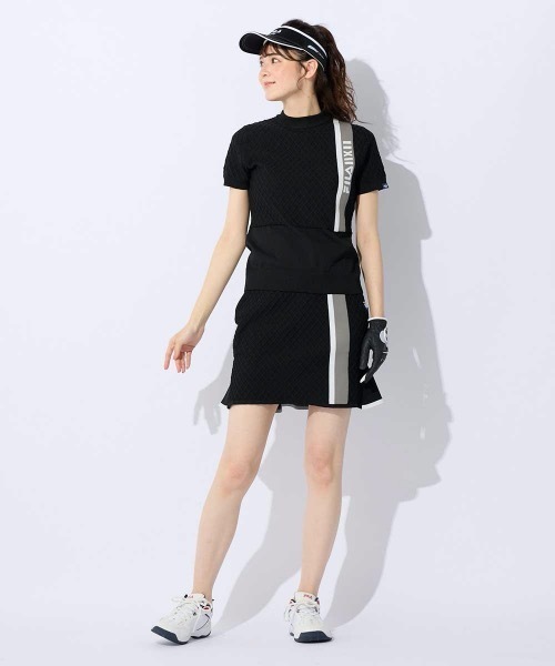 FILA GOLF(フィラゴルフ )の「【FILA GOLF:フィラゴルフ】レディースニットスカート ゴルフ(スカート・レディース・ベージュ/ブラック・SMALL/MEDIUM/LARGE/X-LARGE)」の5枚目の写真