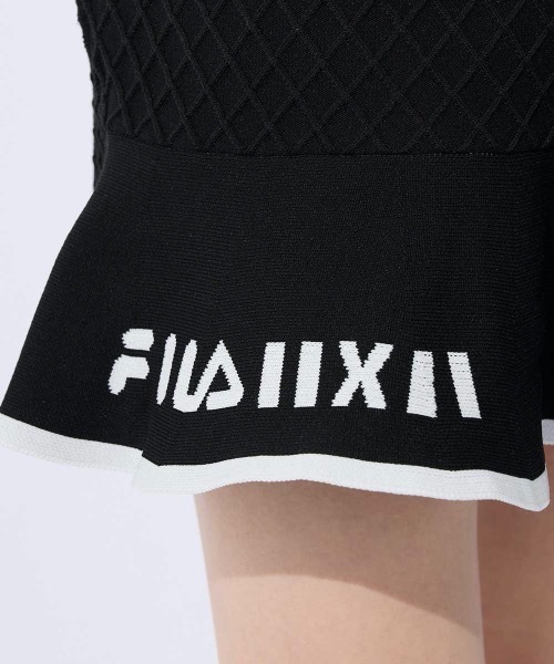FILA GOLF(フィラゴルフ )の「【FILA GOLF:フィラゴルフ】レディースニットスカート ゴルフ(スカート・レディース・ベージュ/ブラック・SMALL/MEDIUM/LARGE/X-LARGE)」の10枚目の写真