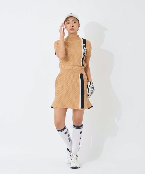 FILA GOLF(フィラゴルフ )の「【FILA GOLF:フィラゴルフ】レディースニットスカート ゴルフ(スカート・レディース・ベージュ/ブラック・SMALL/MEDIUM/LARGE/X-LARGE)」の15枚目の写真