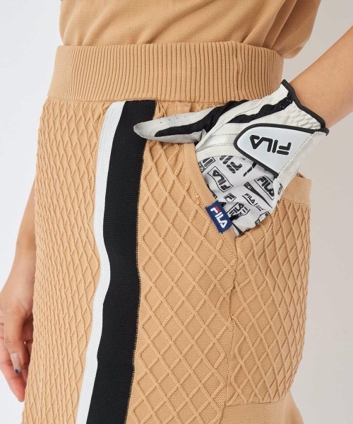 FILA GOLF(フィラゴルフ )の「【FILA GOLF:フィラゴルフ】レディースニットスカート ゴルフ(スカート・レディース・ベージュ/ブラック・SMALL/MEDIUM/LARGE/X-LARGE)」の21枚目の写真