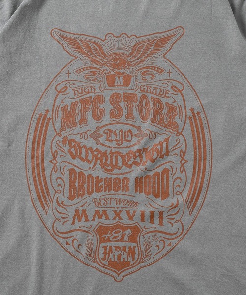 MFC STORE（エムエフシーストア）の「SWAY × MFC STORE 5th ANNIVERSARY PIGMENT S/S TEE（Tシャツ/カットソー・メンズ・ライトグリーン/ライトブルー/グレー/ライトブラウン/マスタード/サンドベージュ・M/L/XL/XXL）」の10枚目の写真