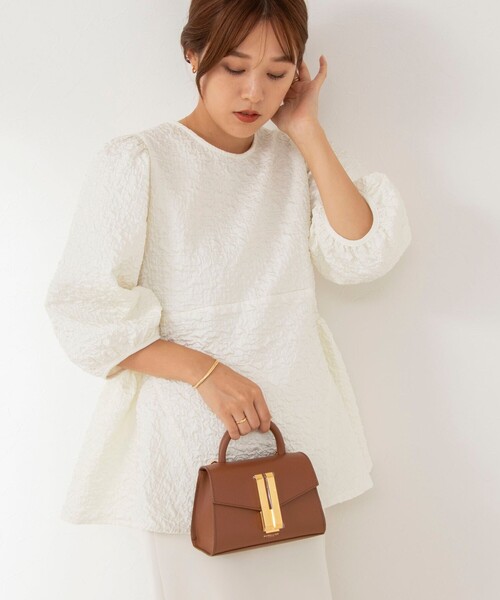 DEMELLIER LONDON（デメリエーロンドン）の「【DeMellier／デメリエー】Nano Montrealミニバッグ（ハンドバッグ・レディース・ブラック/キャメル・FREE）」の14枚目の写真