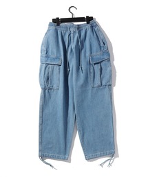 THISIS（ディスイズ）の「12oz デニム イージーカーゴパンツ（カーゴパンツ）」