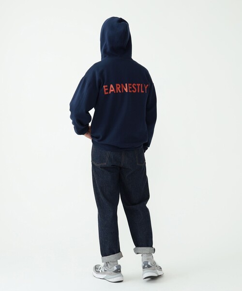 THE DAY（ザデイ）の「THE DAY × BEAMS PLUS / 別注 Pullover Sweat Hoodie（パーカー・メンズ・レッド/ネイビー・L/M/XL）」の14枚目の写真