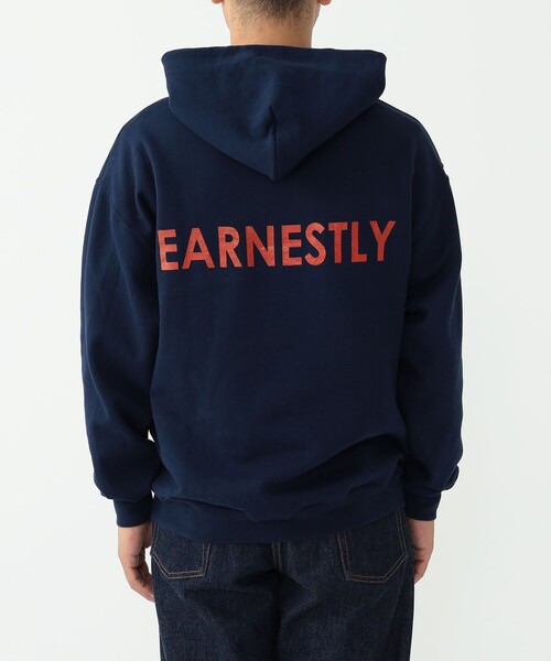 THE DAY（ザデイ）の「THE DAY × BEAMS PLUS / 別注 Pullover Sweat Hoodie（パーカー・メンズ・レッド/ネイビー・L/M/XL）」の20枚目の写真