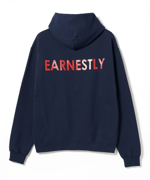 THE DAY（ザデイ）の「THE DAY × BEAMS PLUS / 別注 Pullover Sweat Hoodie（パーカー・メンズ・レッド/ネイビー・L/M/XL）」の9枚目の写真