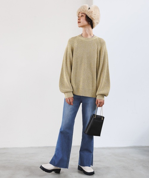 LEPSIM（レプシィム）の「フライトキャップ　973504（キャップ・レディース・ブラック/カーキ・ONE SIZE）」の19枚目の写真