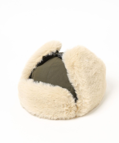 LEPSIM（レプシィム）の「フライトキャップ　973504（キャップ・レディース・ブラック/カーキ・ONE SIZE）」の22枚目の写真