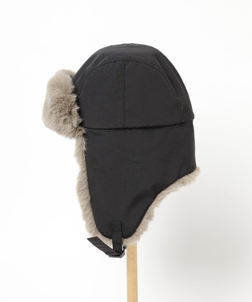 LEPSIM（レプシィム）の「フライトキャップ　973504（キャップ・レディース・ブラック/カーキ・ONE SIZE）」の5枚目の写真