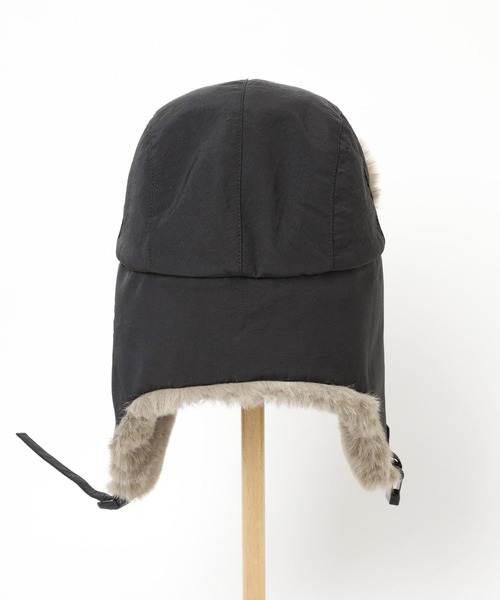 LEPSIM（レプシィム）の「フライトキャップ　973504（キャップ・レディース・ブラック/カーキ・ONE SIZE）」の6枚目の写真