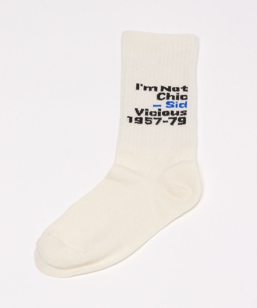 ALAND(エーランド)の「【UNISEX】ALAND/サイドジャカードSOX 2974227(ソックス/靴下・レディース・ホワイト・FREE)」の3枚目の写真
