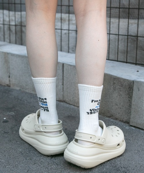 ALAND(エーランド)の「【UNISEX】ALAND/サイドジャカードSOX 2974227(ソックス/靴下・レディース・ホワイト・FREE)」の13枚目の写真
