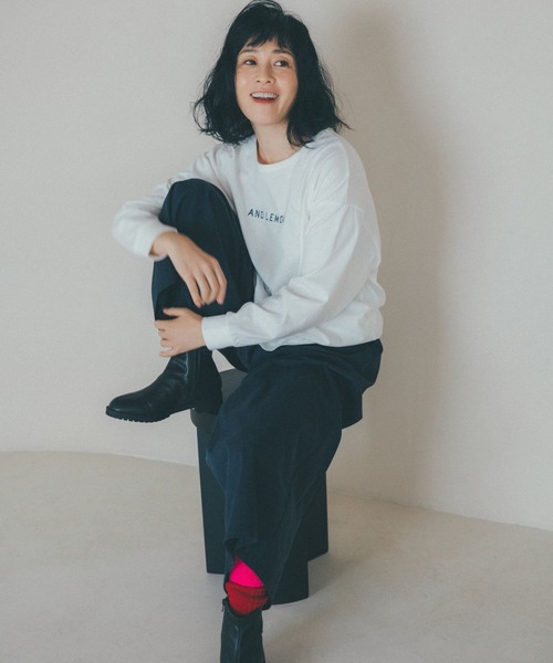 studio CLIP（スタディオクリップ）の「《days》コラボロンT（Tシャツ/カットソー・レディース・その他4/その他3/その他2/その他1・FREE）」の5枚目の写真