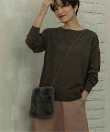 OPAQUE.CLIP | ボートネックニット ≪Filivivi/フィルビビ≫【洗濯機洗い可】(ニット/セーター)