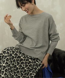 OPAQUE.CLIP | ボートネックニット ≪Filivivi/フィルビビ≫【洗濯機洗い可】(ニット/セーター)