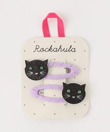 green label relaxing（グリーンレーベルリラクシング）の「＜Rockahula Kids＞Lucky Black Cat Clips ヘアクリップ（バレッタ/ヘアクリップ）」