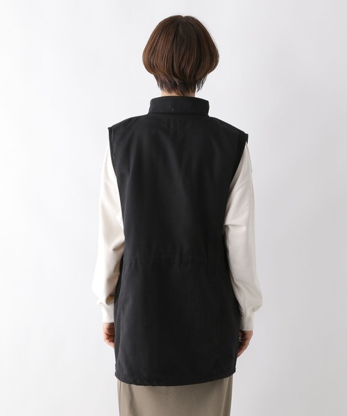 LEPSIM（レプシィム）の「【Dickies／ディッキーズ】ツイルベスト　906614（ベスト・レディース・ブラック/カーキ・FREE）」の11枚目の写真