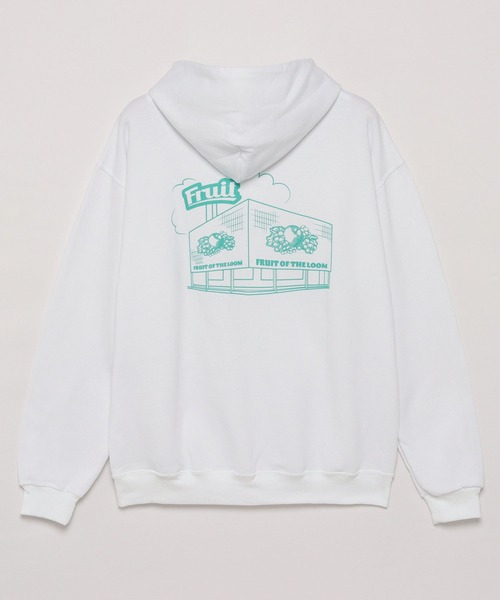FRUIT OF THE LOOM(フルーツオブザルーム)の「プリントフーディ22(パーカー・メンズ・ブルー/グリーン/レッド/ブラック・M/L/XL)」の9枚目の写真
