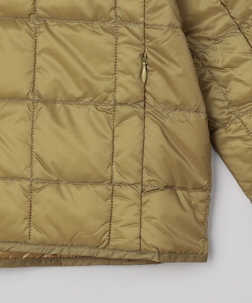 FREAK'S STORE（フリークスストア）の「限定展開 TAION/タイオン KIDS TAION JACKET / キッズ ベーシック クルーネックボタン インナーダウンジャケット / TAION-K104（ダウンジャケット/コート・キッズ・オリーブ/ベージュ/ブラック/ネイビー・140/120/110/130）」の9枚目の写真