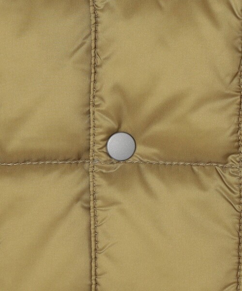 FREAK'S STORE（フリークスストア）の「限定展開 TAION/タイオン KIDS TAION JACKET / キッズ ベーシック クルーネックボタン インナーダウンジャケット / TAION-K104（ダウンジャケット/コート・キッズ・オリーブ/ベージュ/ブラック/ネイビー・140/120/110/130）」の11枚目の写真