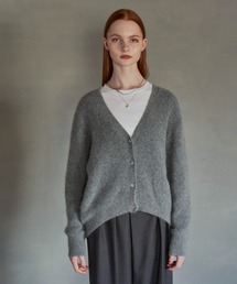 YECCA VECCA | フォックス混Vネックカーディガン(カーディガン/ボレロ)