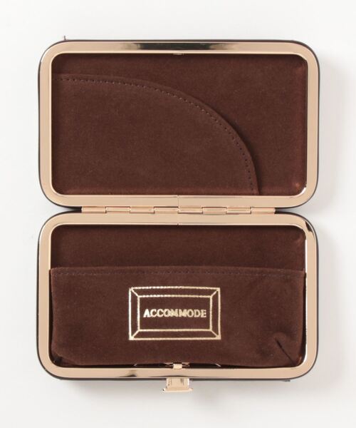 ACCOMMODE(アコモデ)の「チョコレートバーカードケース(カードケース・レディース・ピンク/ブラウン/ホワイト・FREE)」の7枚目の写真
