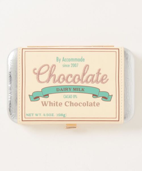 ACCOMMODE(アコモデ)の「チョコレートバーカードケース(カードケース・レディース・ピンク/ブラウン/ホワイト・FREE)」の12枚目の写真