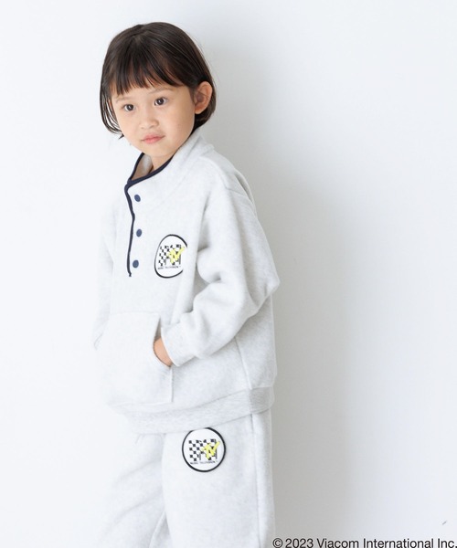 LOWRYS FARM（ローリーズファーム）の「ＭＴＶフリースプルオーバー　986960（パーカー・キッズ・アイボリー/ブラック/パープル・150cm/140cm/130cm/110cm/120cm）」の12枚目の写真