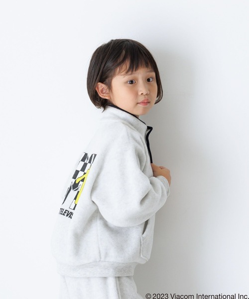 LOWRYS FARM（ローリーズファーム）の「ＭＴＶフリースプルオーバー　986960（パーカー・キッズ・アイボリー/ブラック/パープル・150cm/140cm/130cm/110cm/120cm）」の13枚目の写真