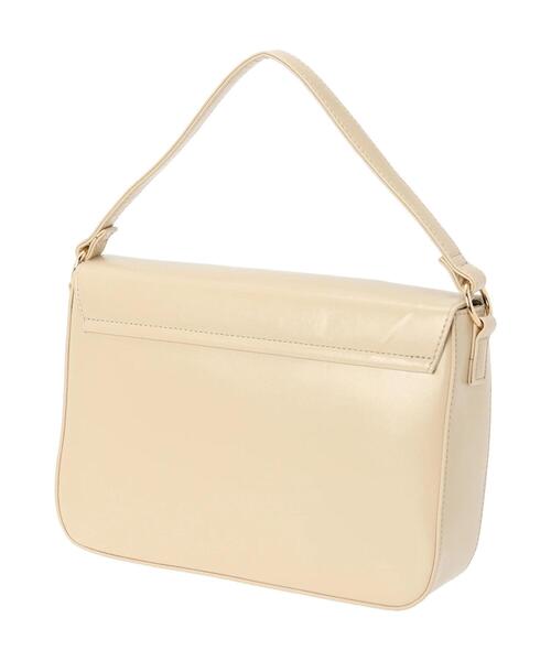 Lugnoncure(ルノンキュール)の「フラップミニショルダーバッグ(ハンドバッグ・レディース・ベージュ/オフホワイト/ブラック・F)」の7枚目の写真