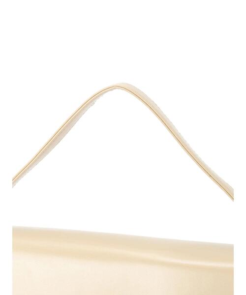 Lugnoncure(ルノンキュール)の「フラップミニショルダーバッグ(ハンドバッグ・レディース・ベージュ/オフホワイト/ブラック・F)」の12枚目の写真