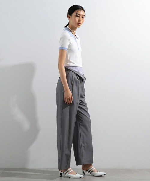 Ray BEAMS(レイビームス)の「FILA × Ray BEAMS / 別注 40-LOVE ポロシャツ(ポロシャツ・レディース・ホワイト・MEDIUM/SMALL)」の3枚目の写真