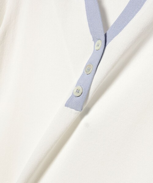 Ray BEAMS(レイビームス)の「FILA × Ray BEAMS / 別注 40-LOVE ポロシャツ(ポロシャツ・レディース・ホワイト・MEDIUM/SMALL)」の20枚目の写真