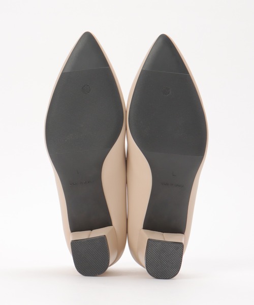 ikka(イッカ)の「ベーシックパンプス(パンプス・レディース・ベージュ/ブラック・L/M)」の9枚目の写真