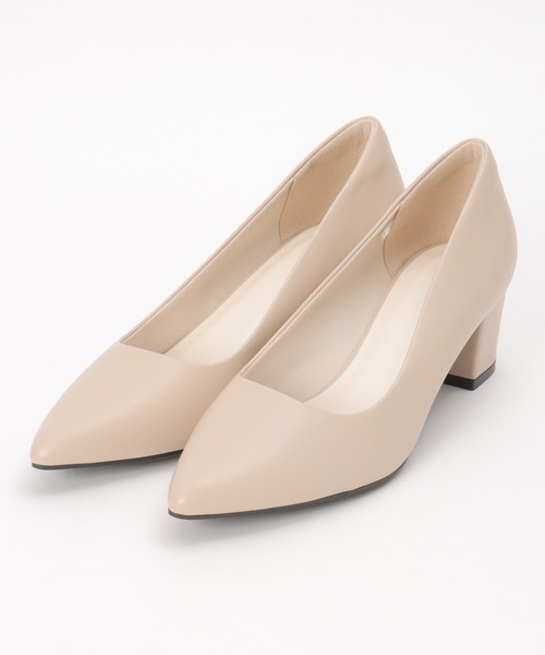 ikka(イッカ)の「ベーシックパンプス(パンプス・レディース・ベージュ/ブラック・L/M)」の3枚目の写真