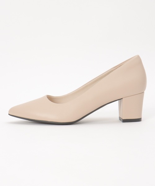 ikka(イッカ)の「ベーシックパンプス(パンプス・レディース・ベージュ/ブラック・L/M)」の5枚目の写真