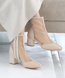 VIVIAN | スクエアトゥシアーショートブーツ(ブーツ)