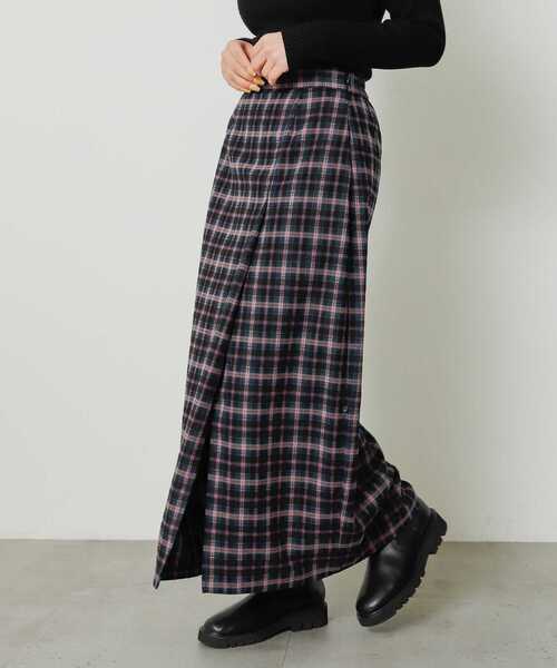 SENSE OF PLACE by URBAN RESEARCH（センスオブプレイスバイアーバンリサーチ）の「チェックナロースカート（スカート・レディース・グリーン系その他/イエロー系その他/ブルー系その他・ONE）」の16枚目の写真