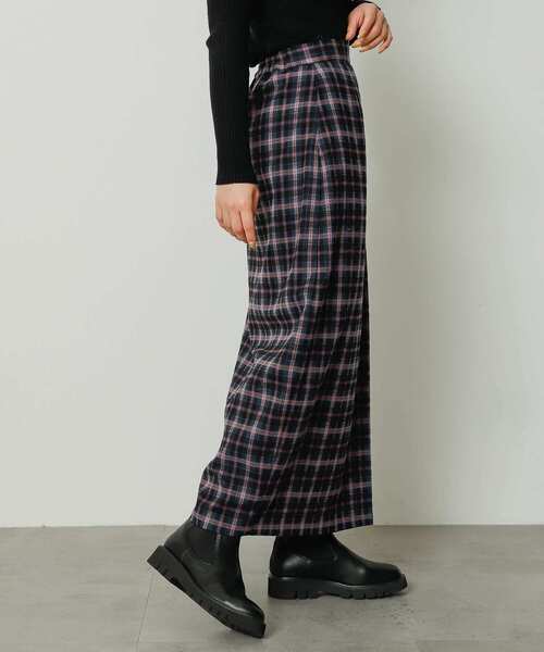 SENSE OF PLACE by URBAN RESEARCH（センスオブプレイスバイアーバンリサーチ）の「チェックナロースカート（スカート・レディース・グリーン系その他/イエロー系その他/ブルー系その他・ONE）」の17枚目の写真