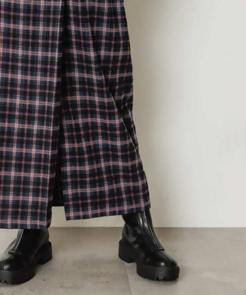 SENSE OF PLACE by URBAN RESEARCH（センスオブプレイスバイアーバンリサーチ）の「チェックナロースカート（スカート・レディース・グリーン系その他/イエロー系その他/ブルー系その他・ONE）」の22枚目の写真