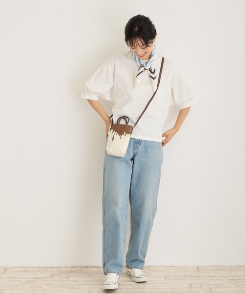 ROOTOTE（ルートート）の「【限定商品】ルートート/ベビールー.chocolate-A（ショルダーバッグ・レディース・ブラウン/ピンク・FREE）」の14枚目の写真