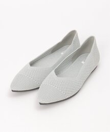 【洗える】ニットパンプスメッシュ