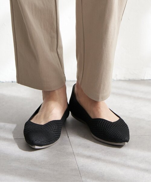 ikka(イッカ)の「【洗える】ニットパンプスメッシュ(パンプス・レディース・ブラック/ライトグレー/シルバー系・L/M)」の9枚目の写真